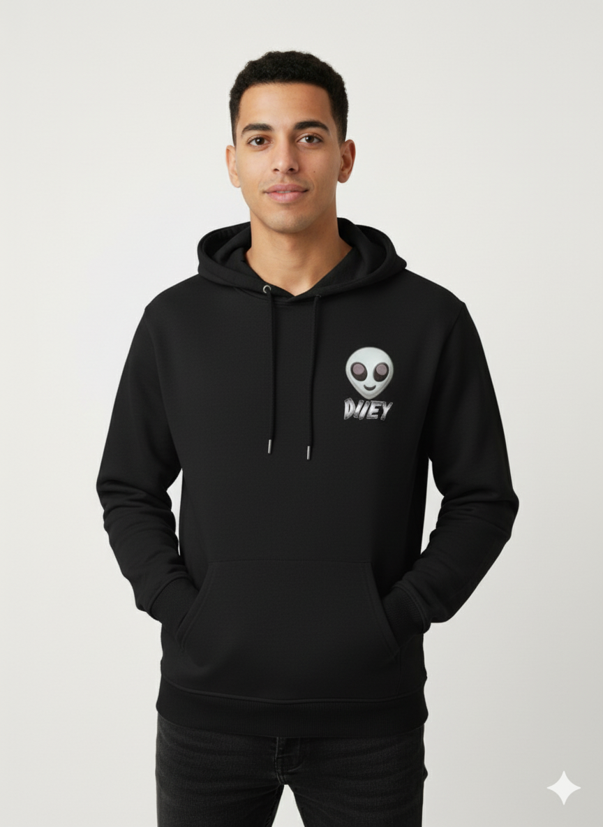 hoodie- Printed -Oversized cotton