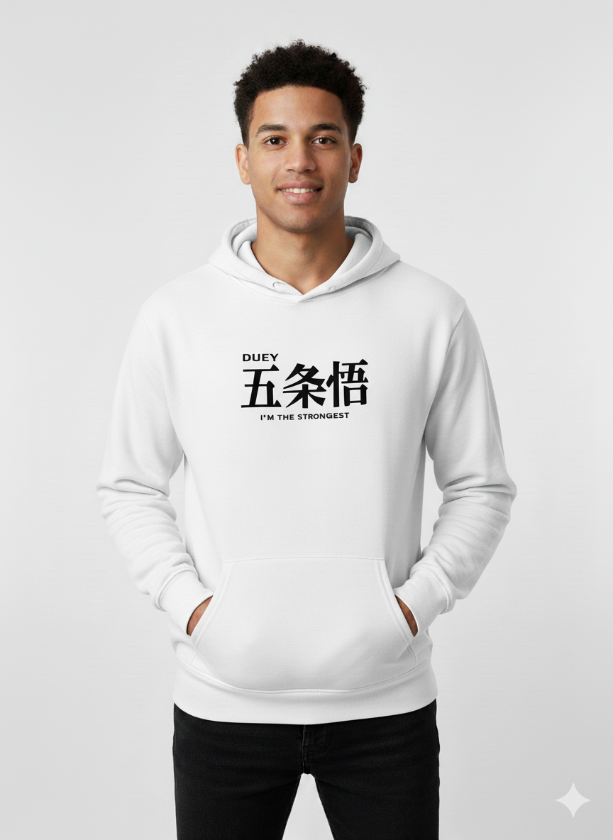 hoodie- Printed -Oversized cotton