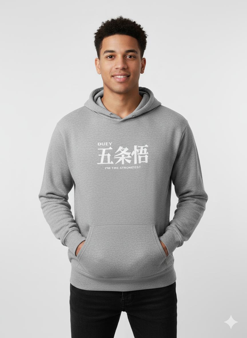 hoodie- Printed -Oversized cotton