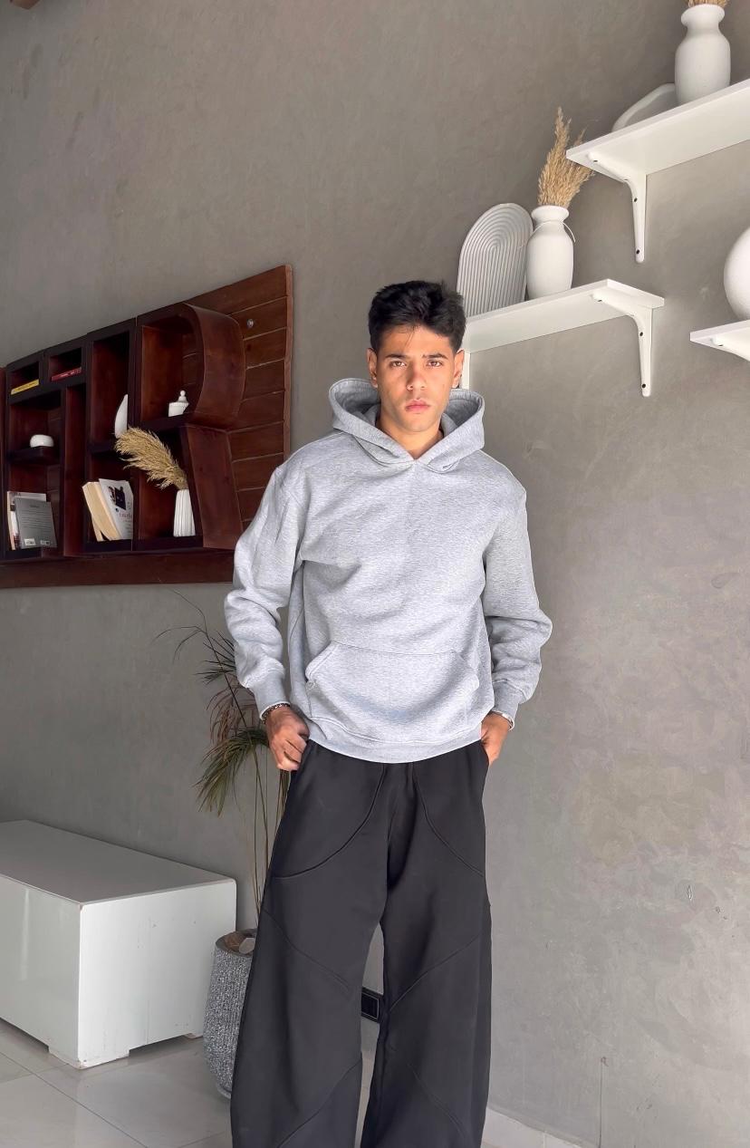 hoodie-Oversized cotton