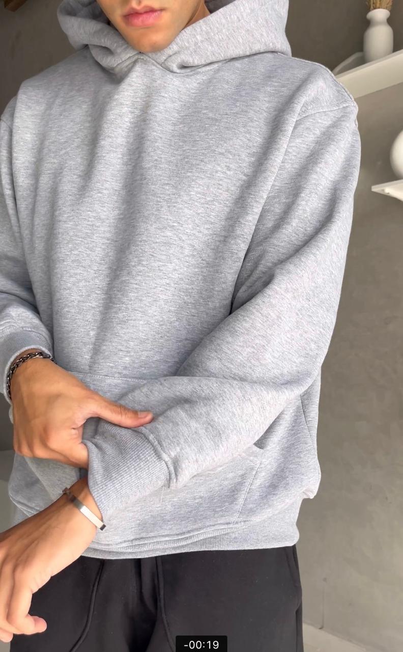 hoodie-Oversized cotton