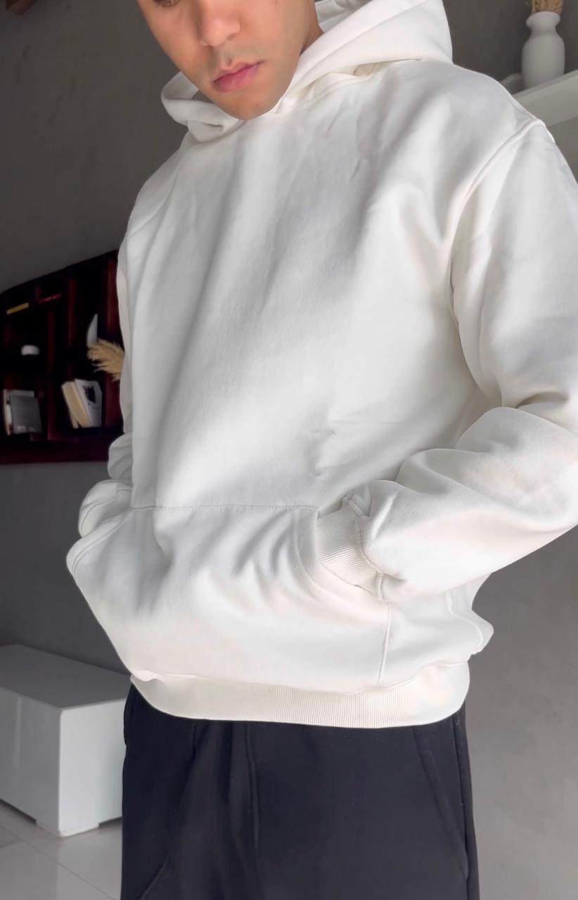 hoodie-Oversized cotton