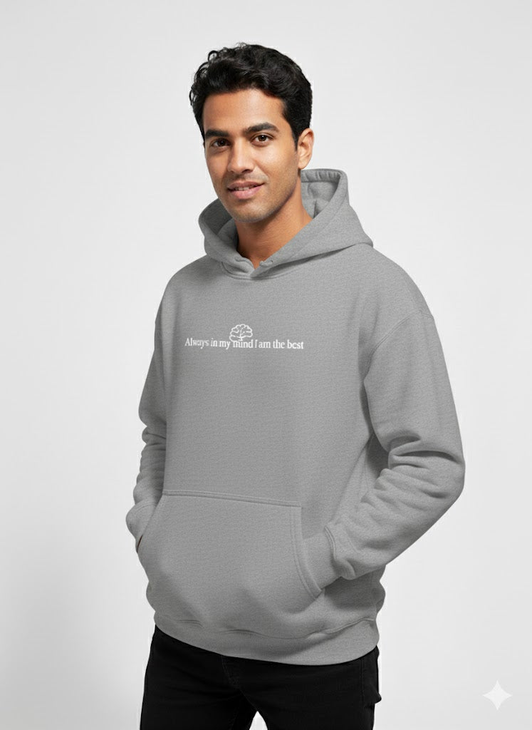 hoodie- Printed -Oversized cotton